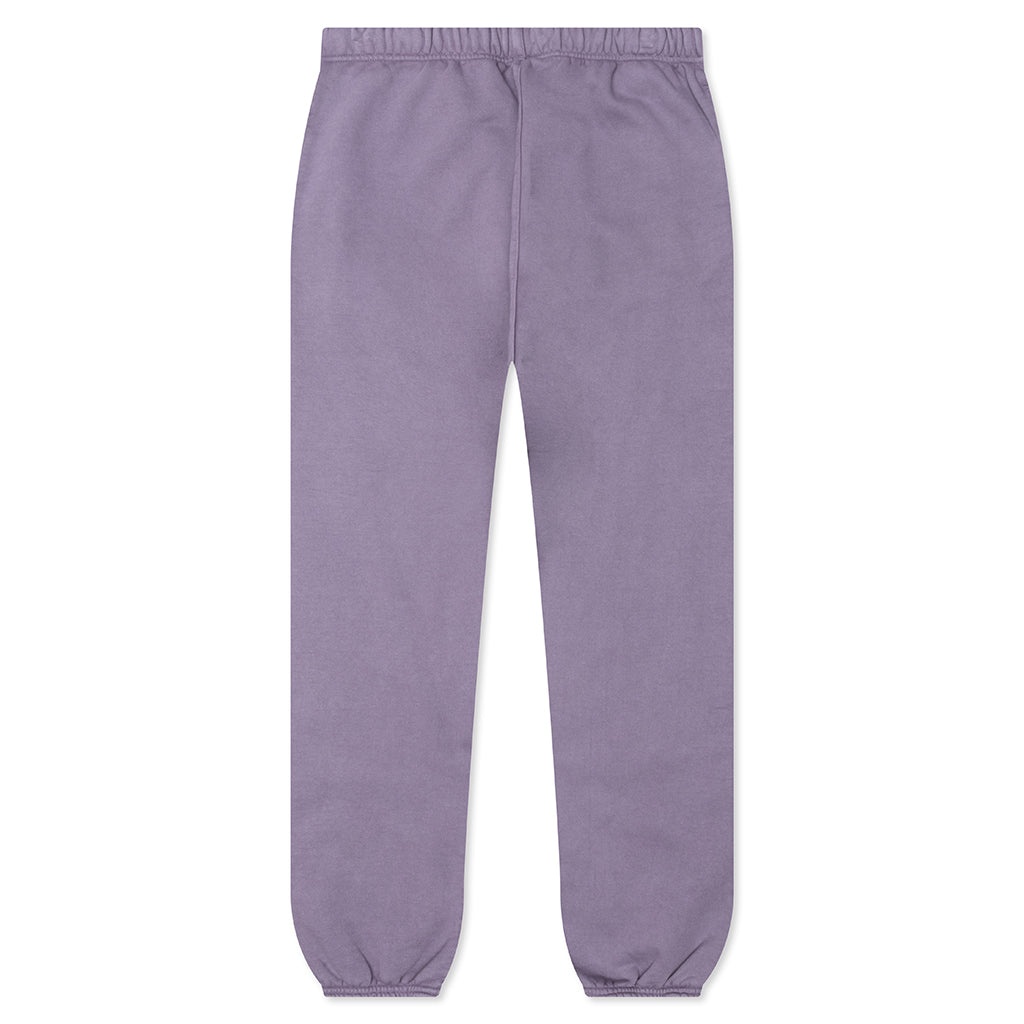 HEAVY FLEECE SWEATPANT - LAVENDER - 2