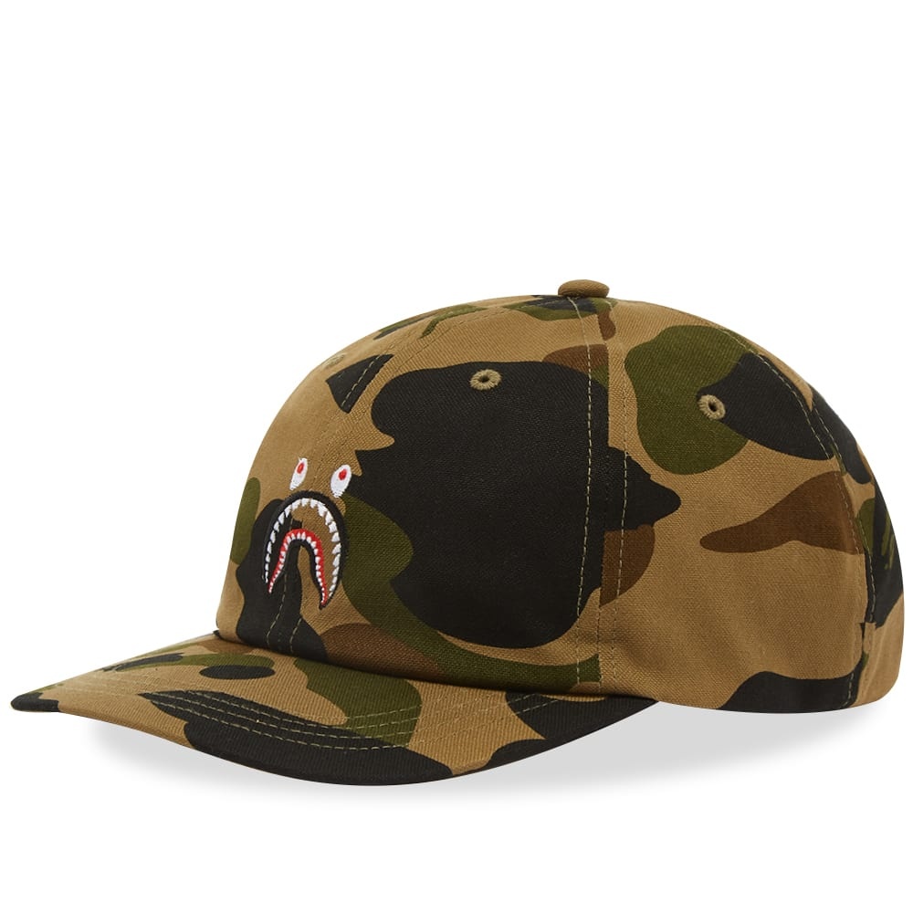 A Bathing Ape 1st Camo Shark Panel Cap - 1