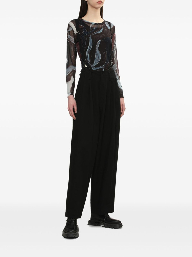 Y's abstract-print T-shirt outlook
