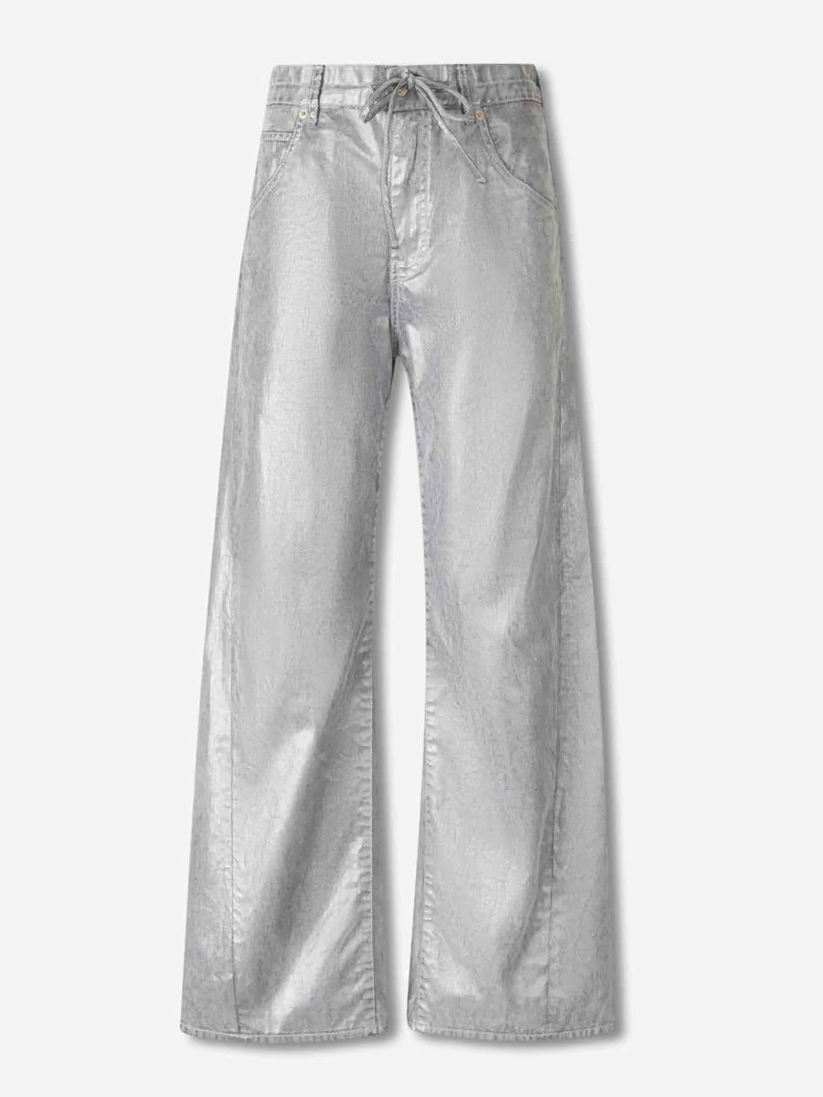 Darkpark Metallic Straight Jeans - 1