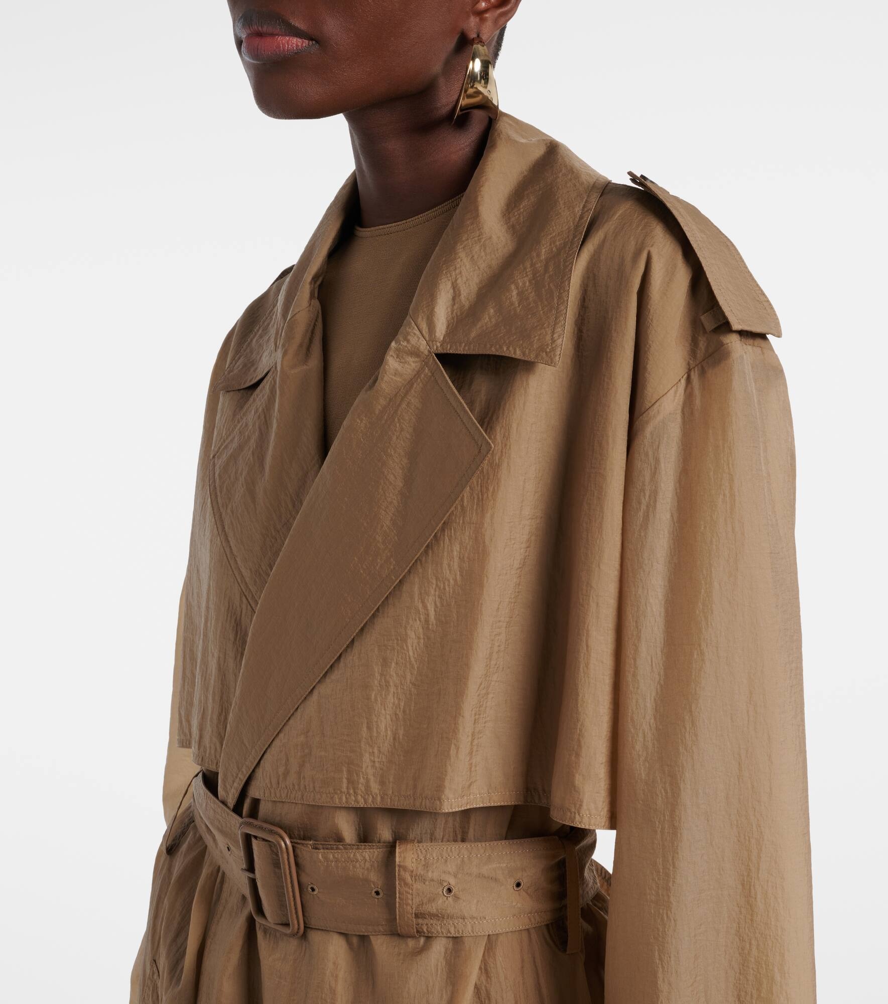 Sheer trench coat - 4