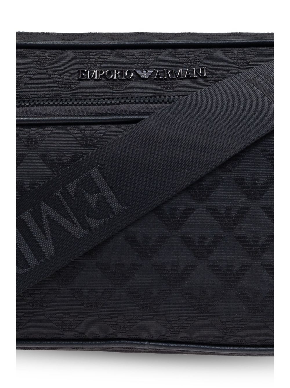 logo-jacquard shoulder bag - 6