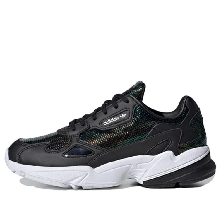 (WMNS) adidas W 팔콘 '코어 블랙 클라우드 화이트 미스터리 루비' EF5517 - 1