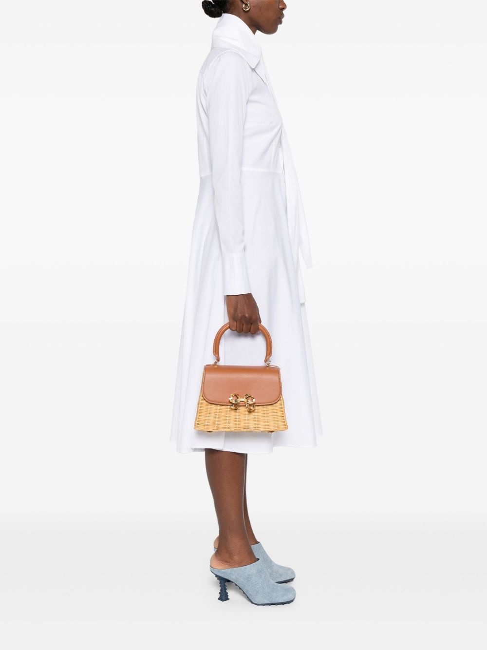 mini Bow tote bag - 2