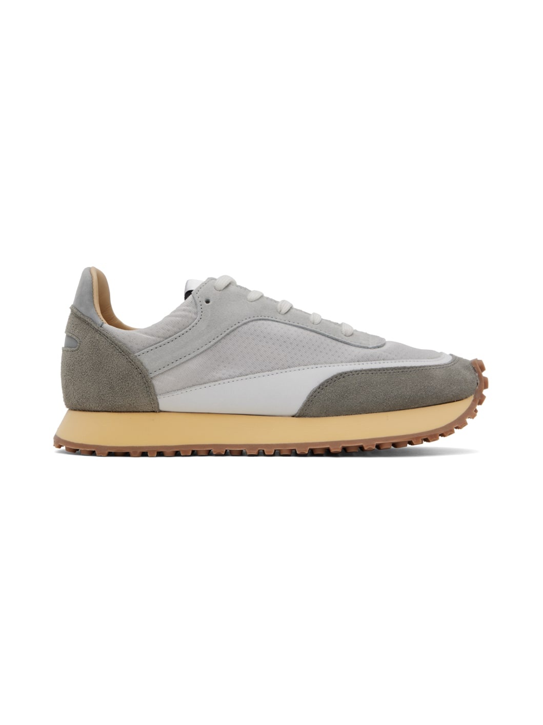 Gray Tempo Low Transparent Sneakers - 1