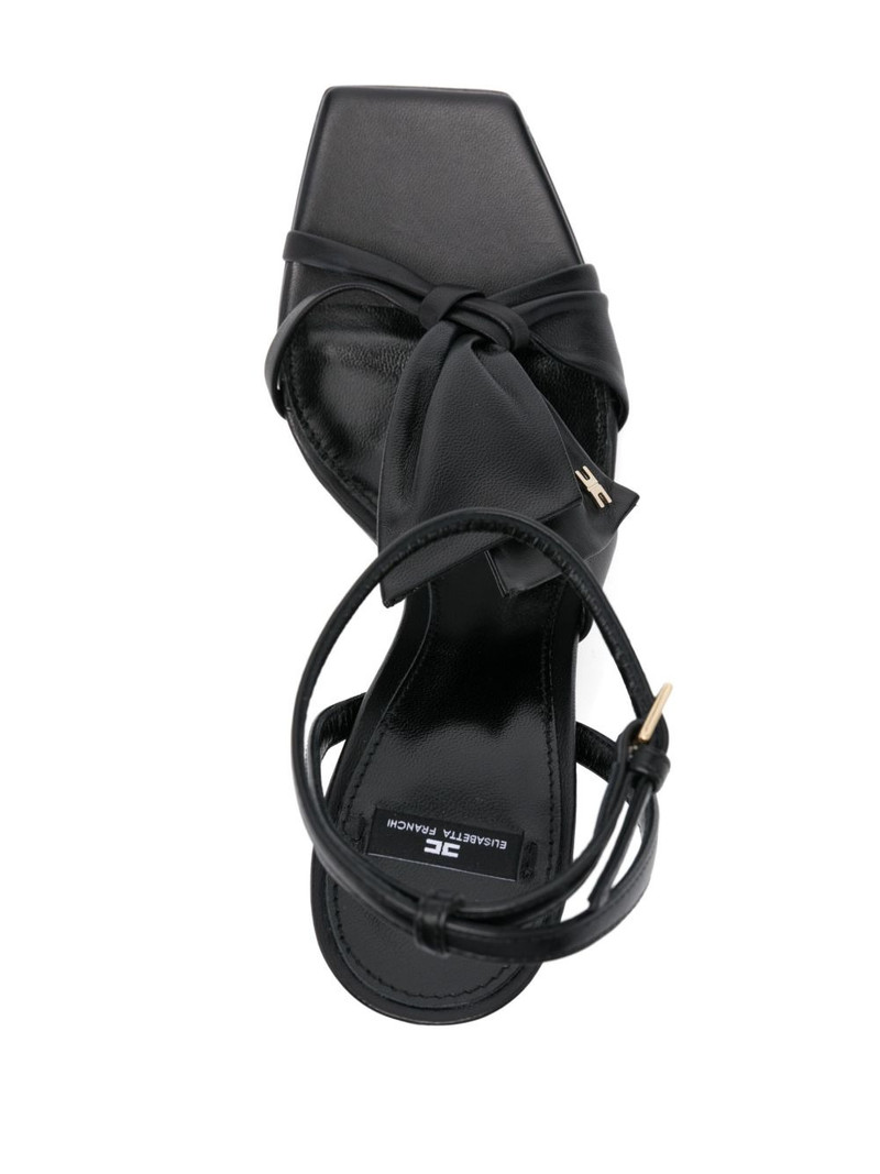 100mm bow-embellished sandals 4
