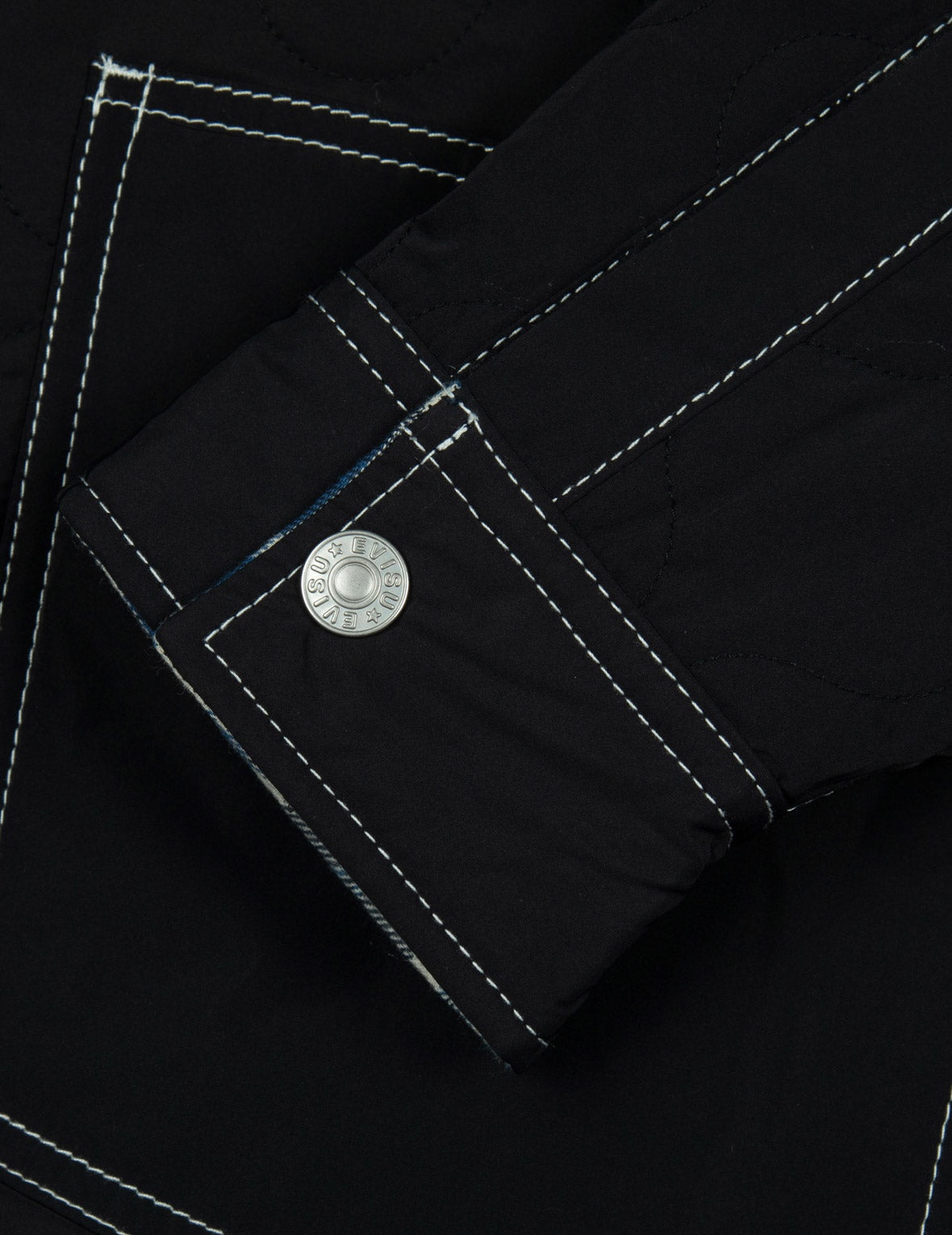 Reversible with Seagull Print Loose Fit Shirt Jacket - 10