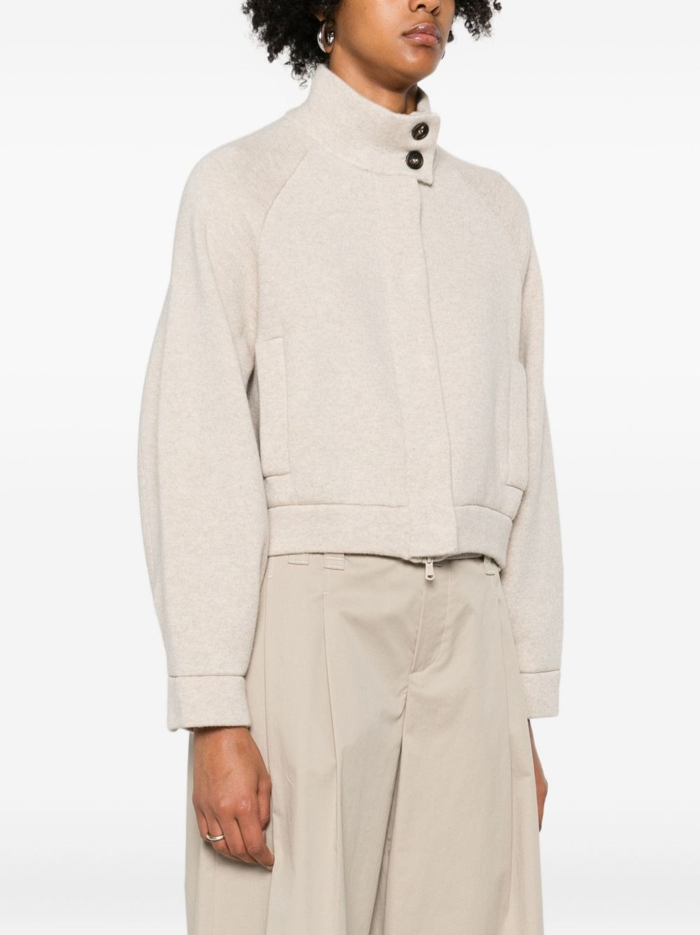 high-neck jacket - 3