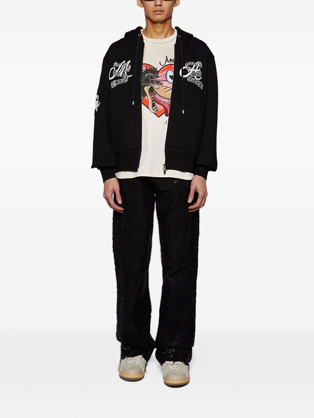 Music Club zip-up hoodie - 2