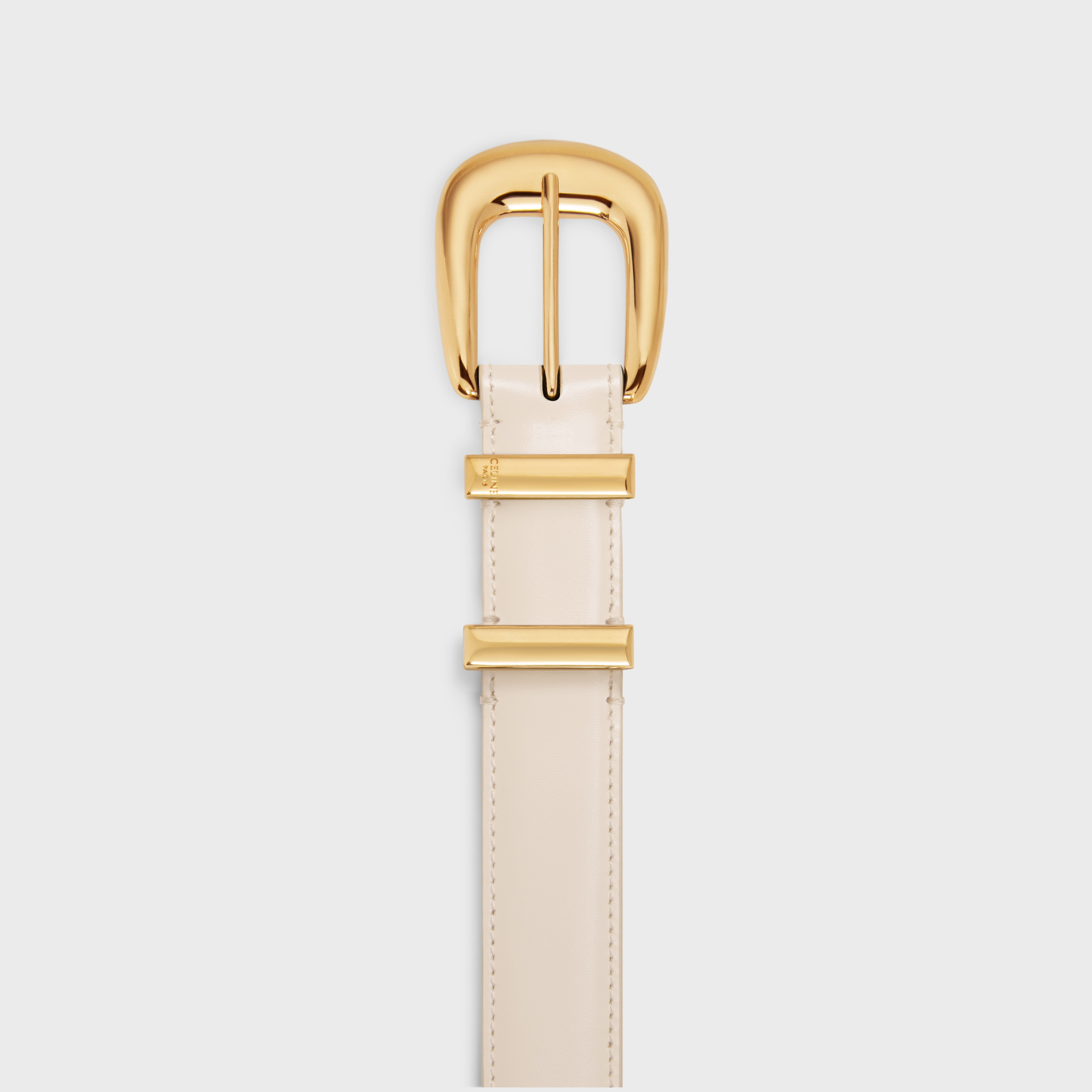 MEDIUM WESTERN BELT in Taurillon Leather - 2