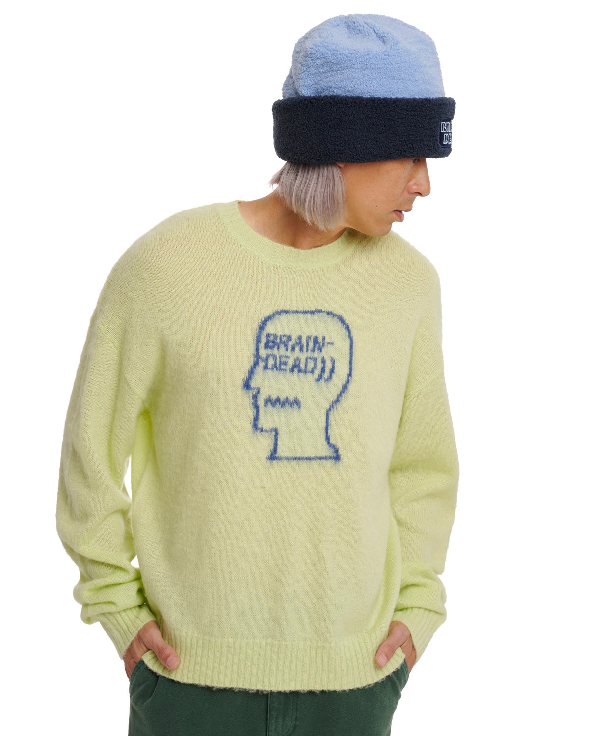 Logohead Pile Crewneck Sweater - Melon - 5