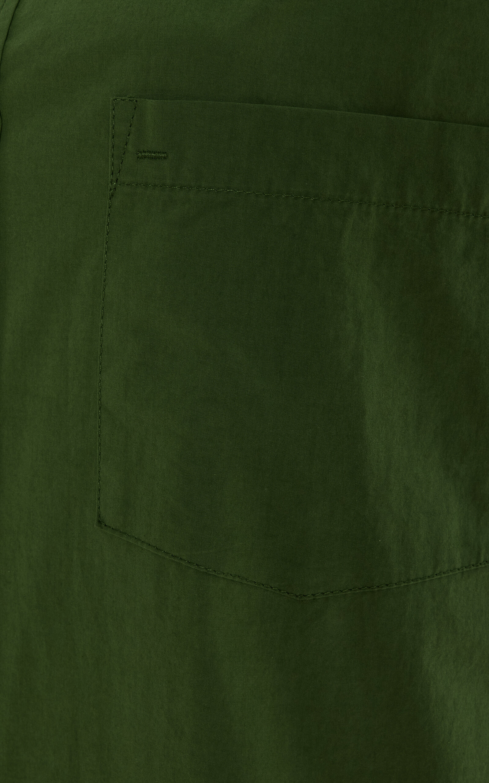 Relaxed Organic Cotton Shirt green - 5