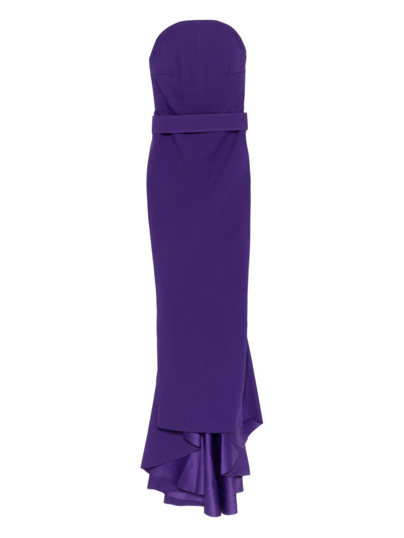 The Citra strapless maxi dress 1
