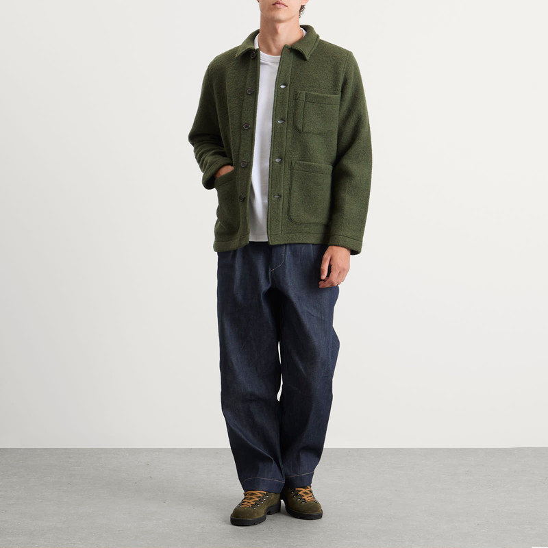 Universal Works Universal Works Wool Fleece Field Jacket outlook