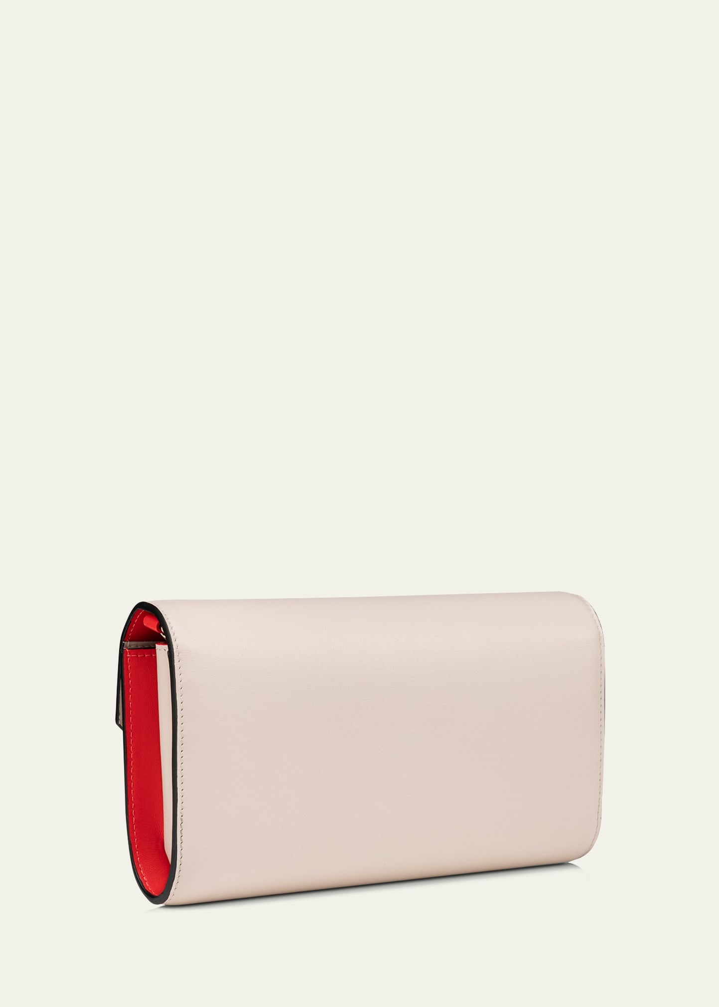 Loubi54 Envelope Flap Leather Wallet on Chain - 3