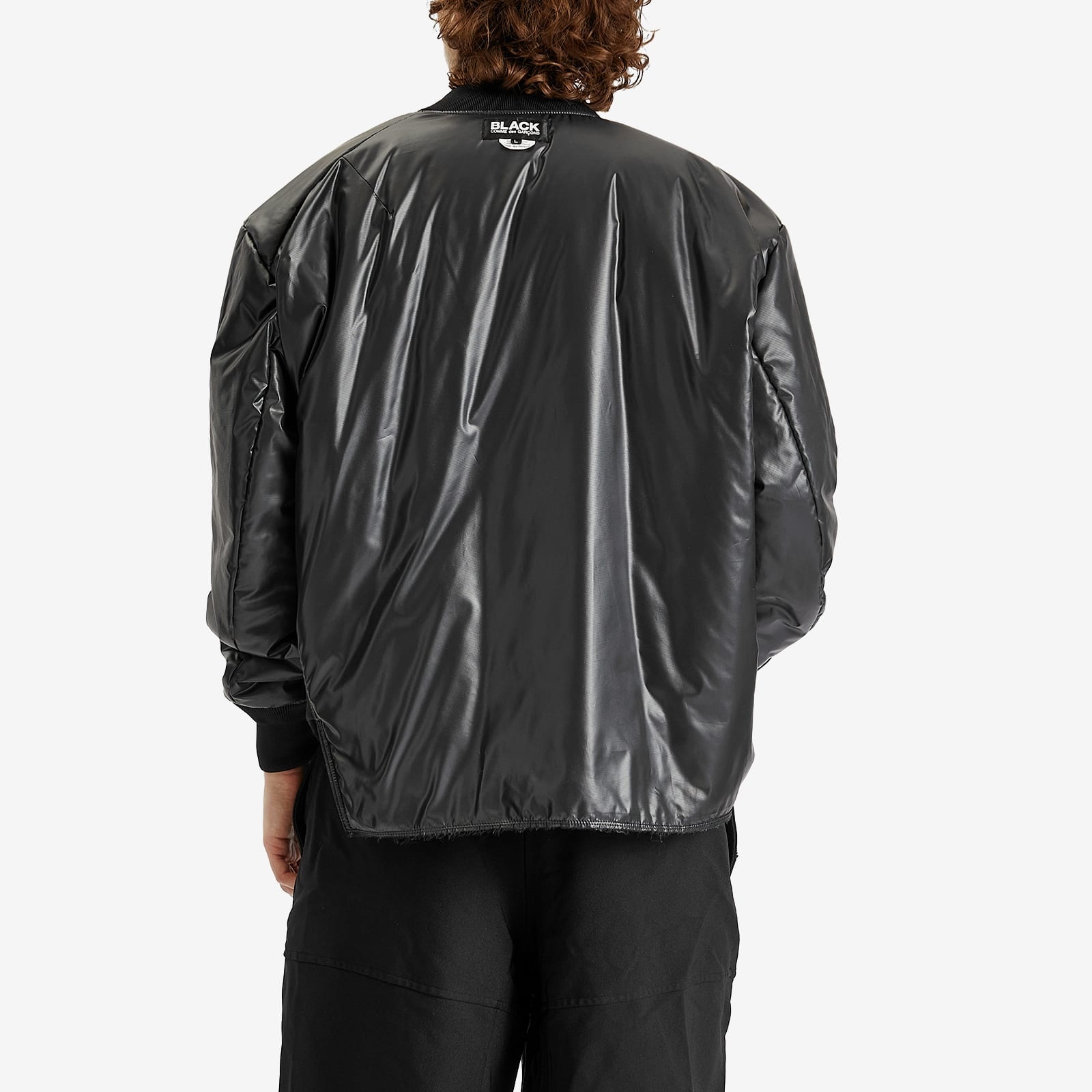 Comme des Garçons Black Asymetric Bomber Jacket - 7