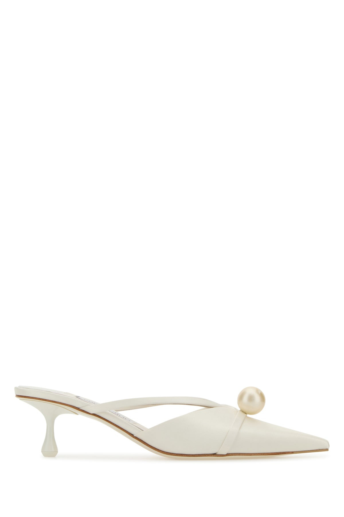 White satin Sana mules - 1