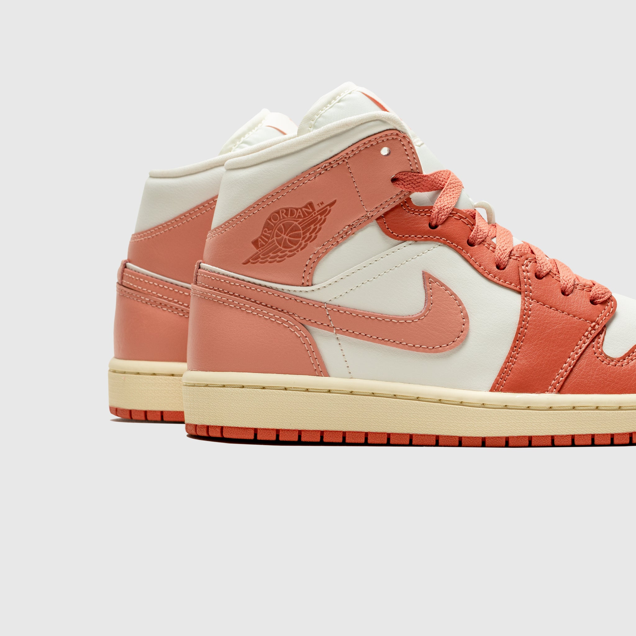 WMNS AIR JORDAN 1 MID "LIGHT MADDER ROOT" - 5