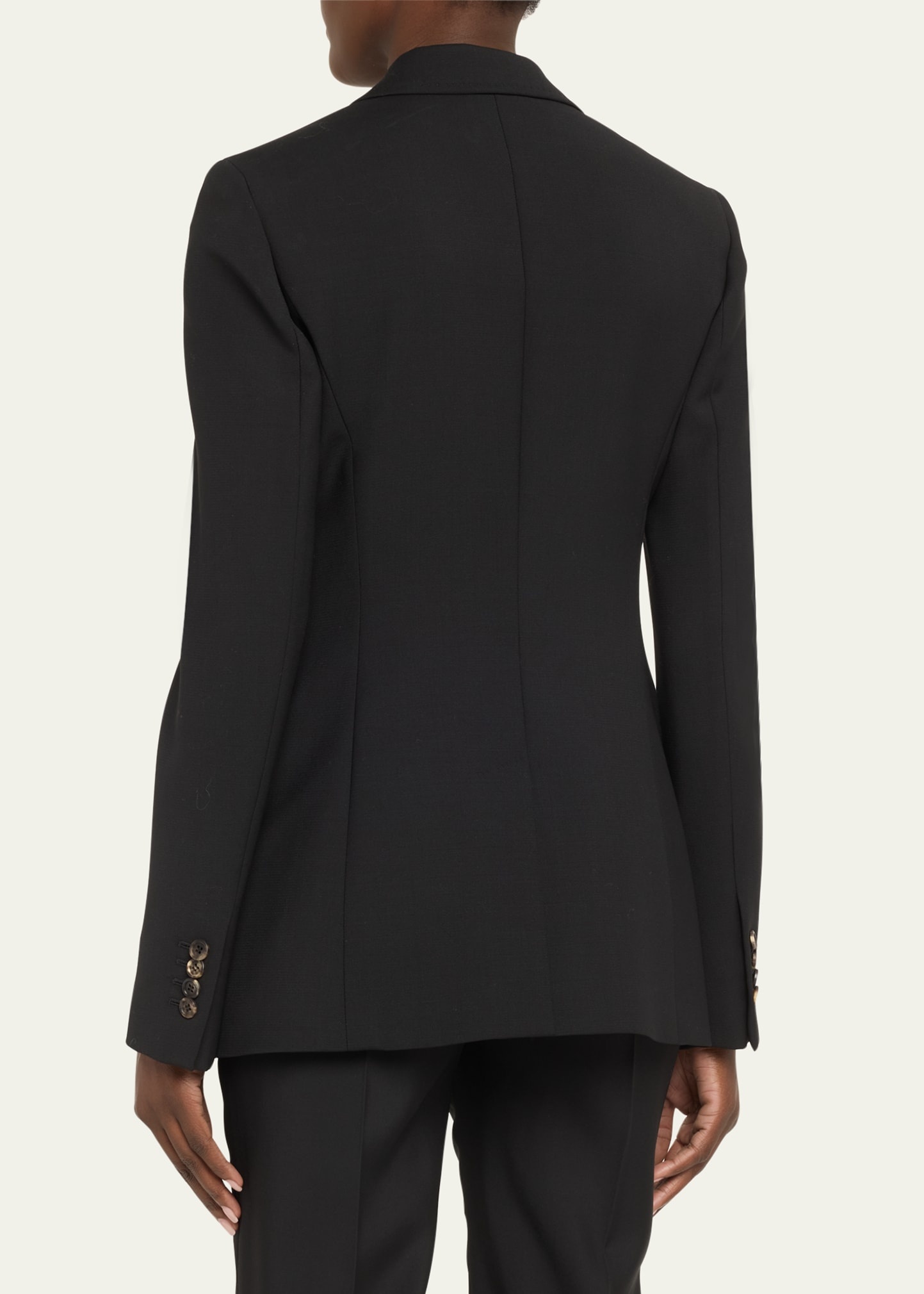Angela Wool Blazer Jacket - 3