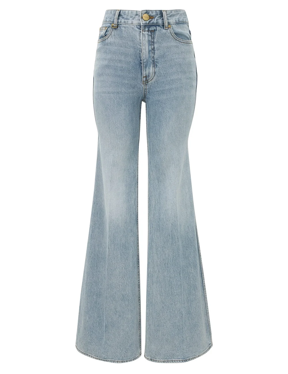 DENIM SLIM FLARE JEAN - 1