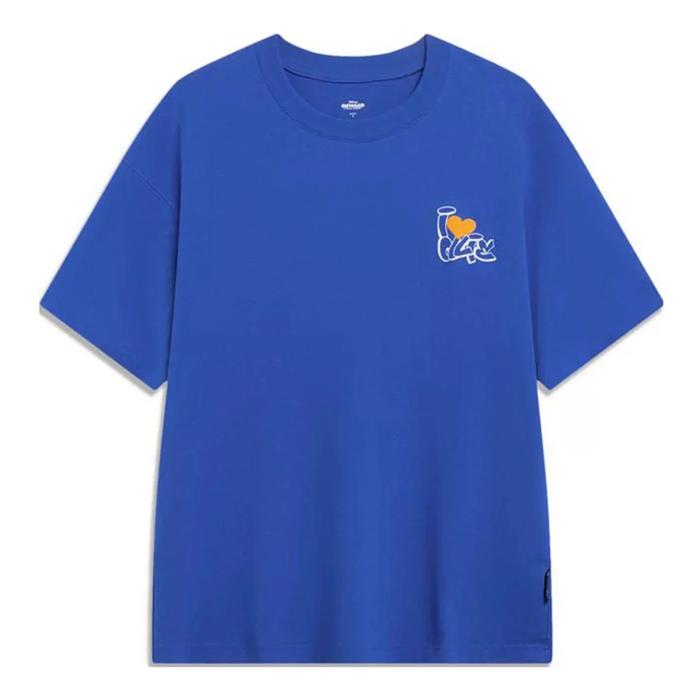 Li-Ning x Disney Oswald Graphic T-shirt 'Blue' AHST317-2 - 1
