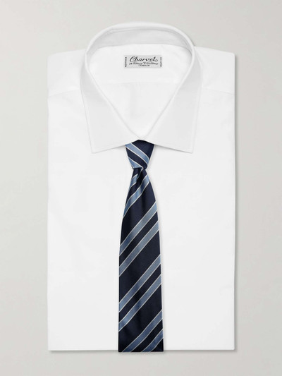 TOM FORD 8cm Striped Silk-Faille Tie outlook