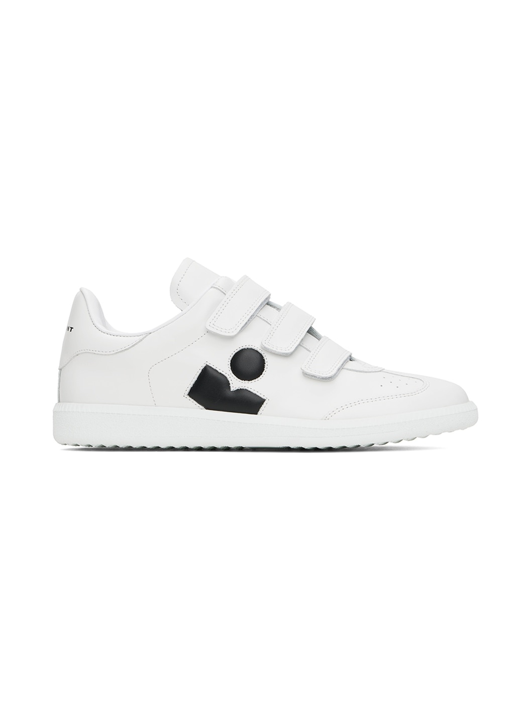 White Bethy Logo Leather Sneakers - 1