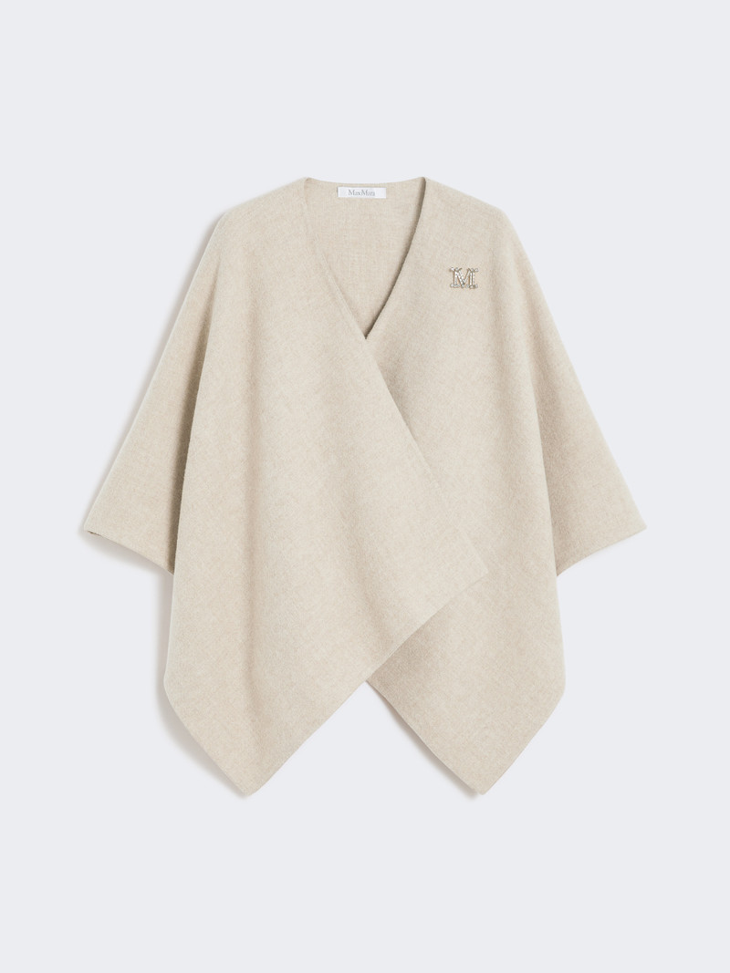 SERRA Wool and alpaca cape 6