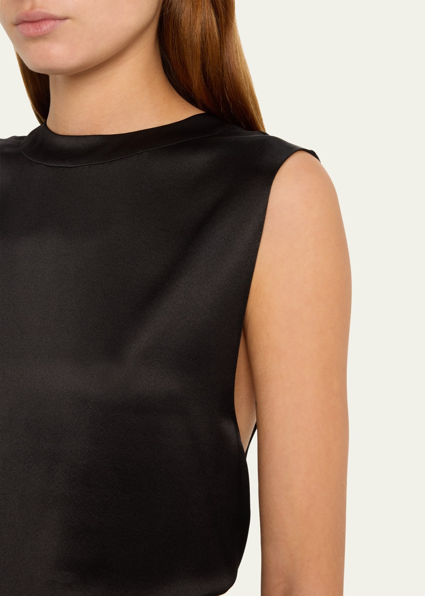 Silk Crew Top - 5