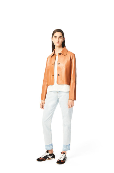 Loewe Button jacket in nappa outlook