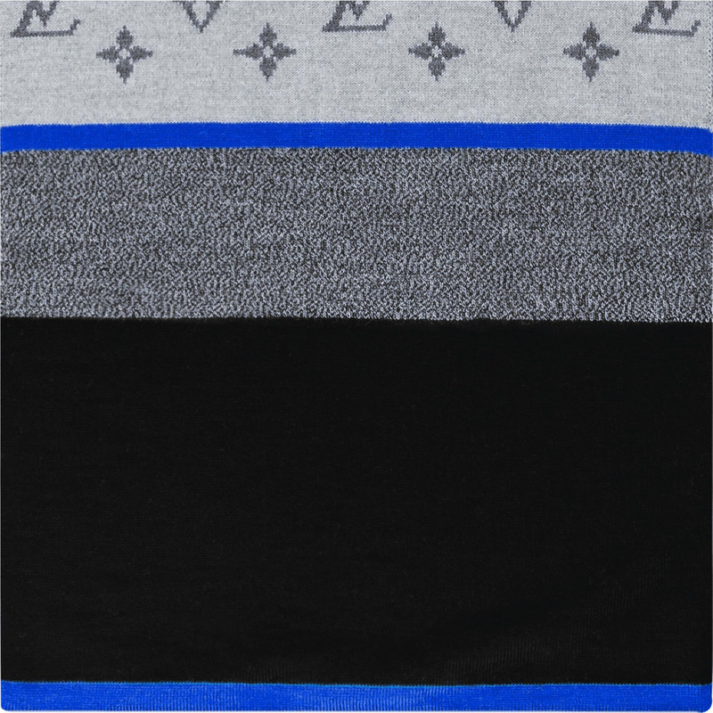 Louis Vuitton Monogram Color Block Knit Scarf outlook
