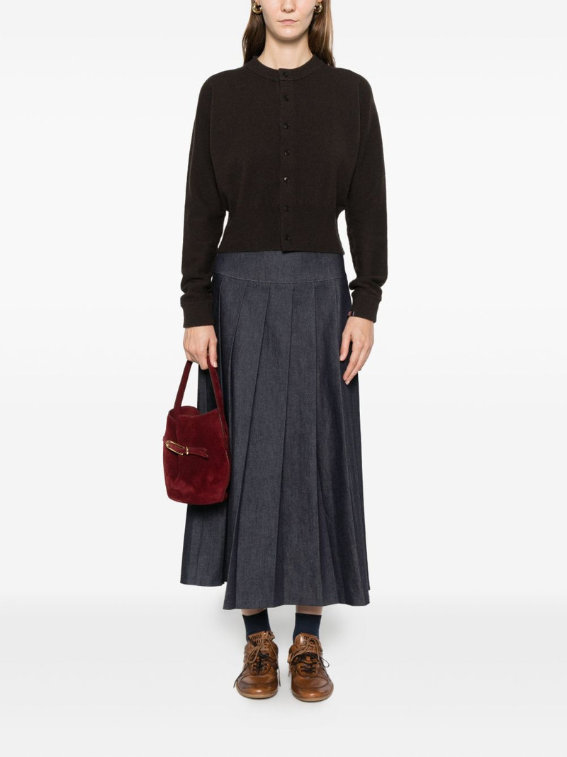 extreme cashmere button blouson cardigan outlook