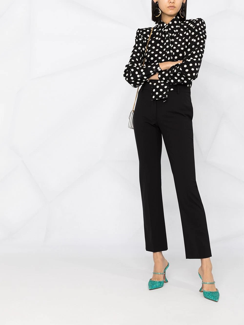 tailored slim-fit trousers - 2