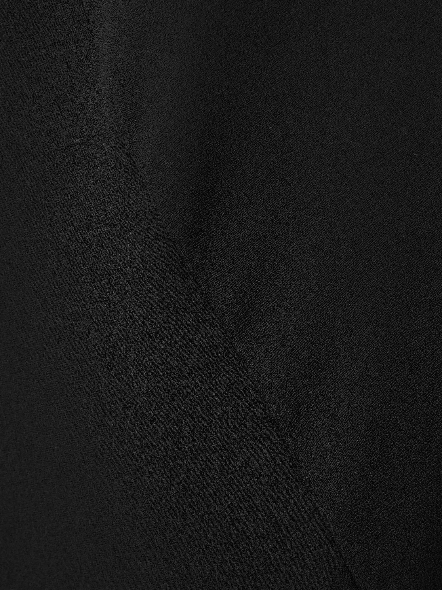 Johanne silk-crepe maxi dress Black - 4