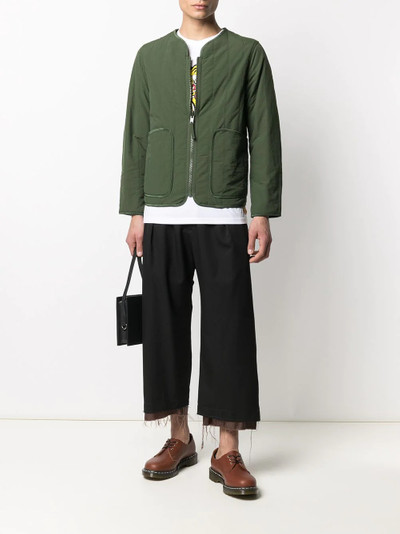 KENZO reversible collarless jacket outlook