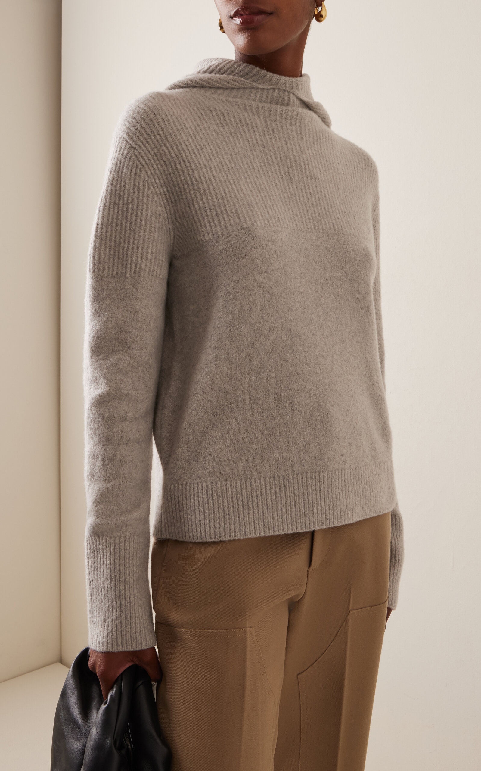 Greta Eco-Cashmere Sweater grey - 3