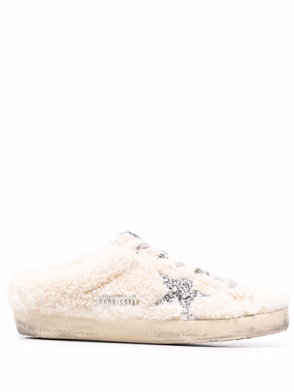 Super-Star Sabot shearling sneakers - 1