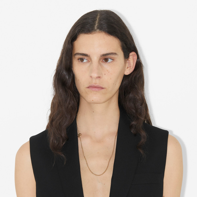 Burberry Monogram Motif Chain-link Necklace outlook