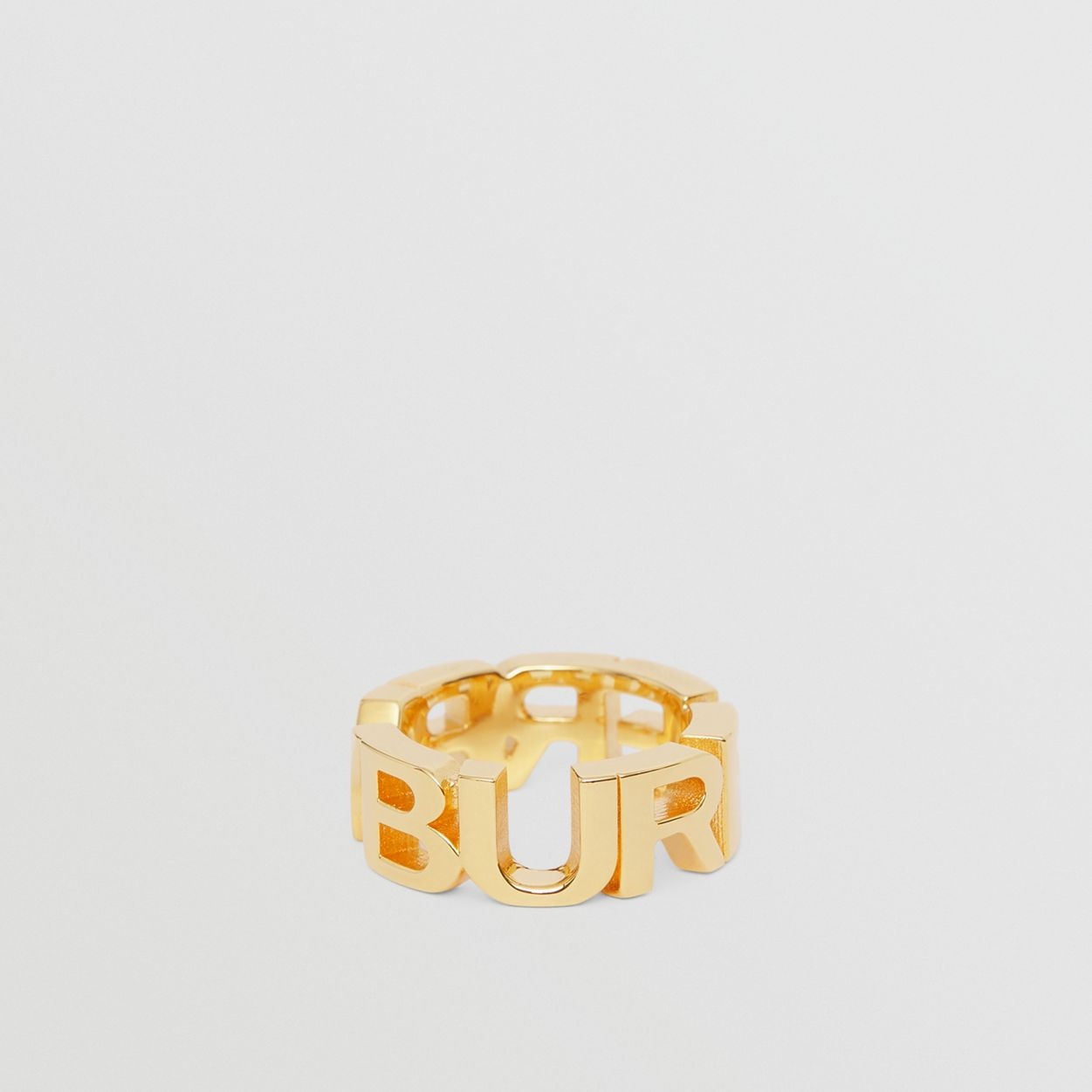 Gold-plated Logo Ring - 1