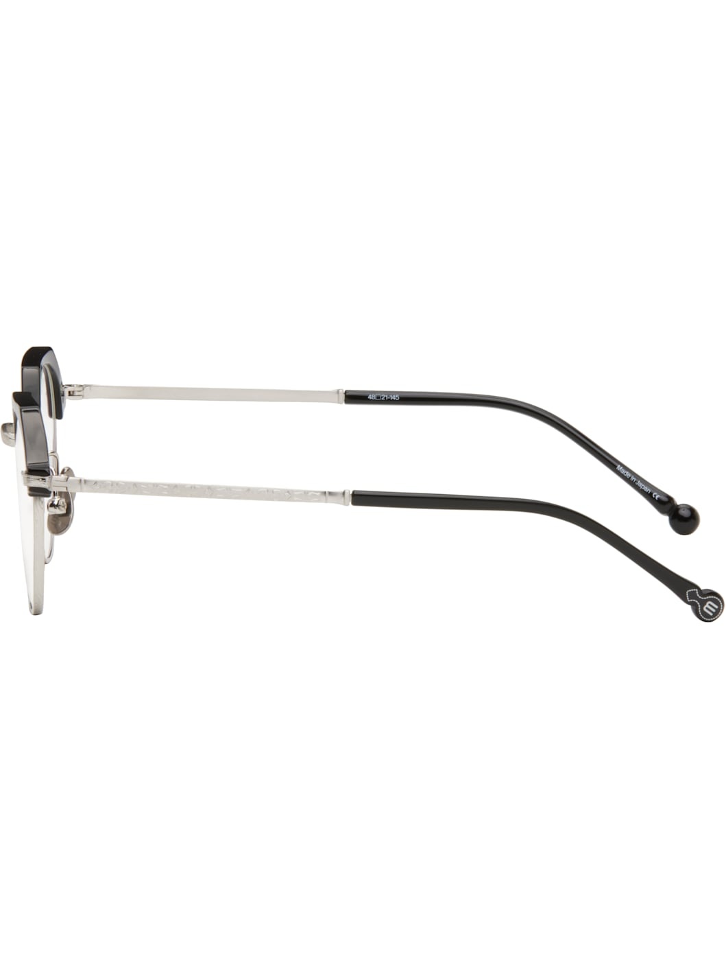Black & Silver M2064 Glasses - 3