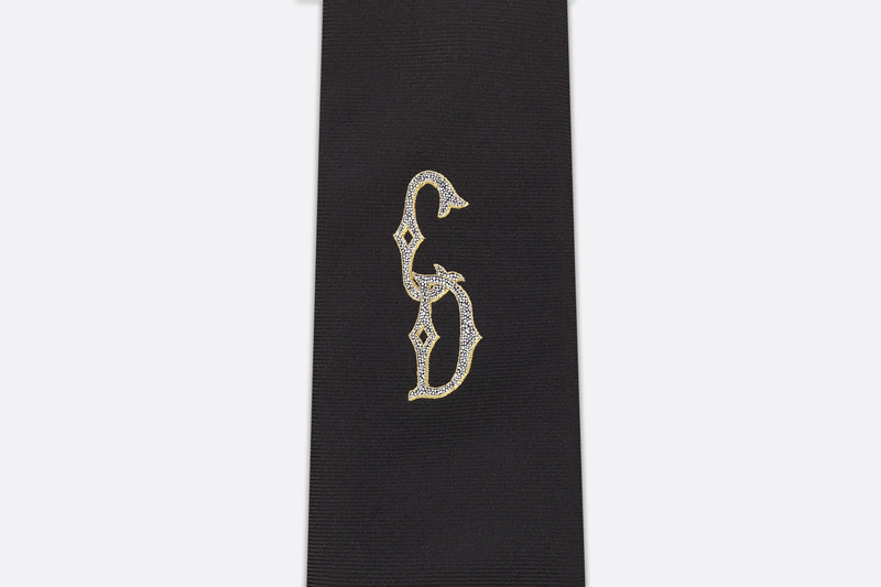 CD Interlaced Signature Tie 3