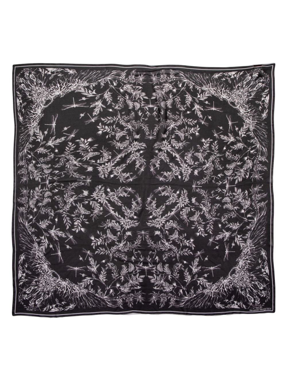 Eagle Flight silk scarf - 1