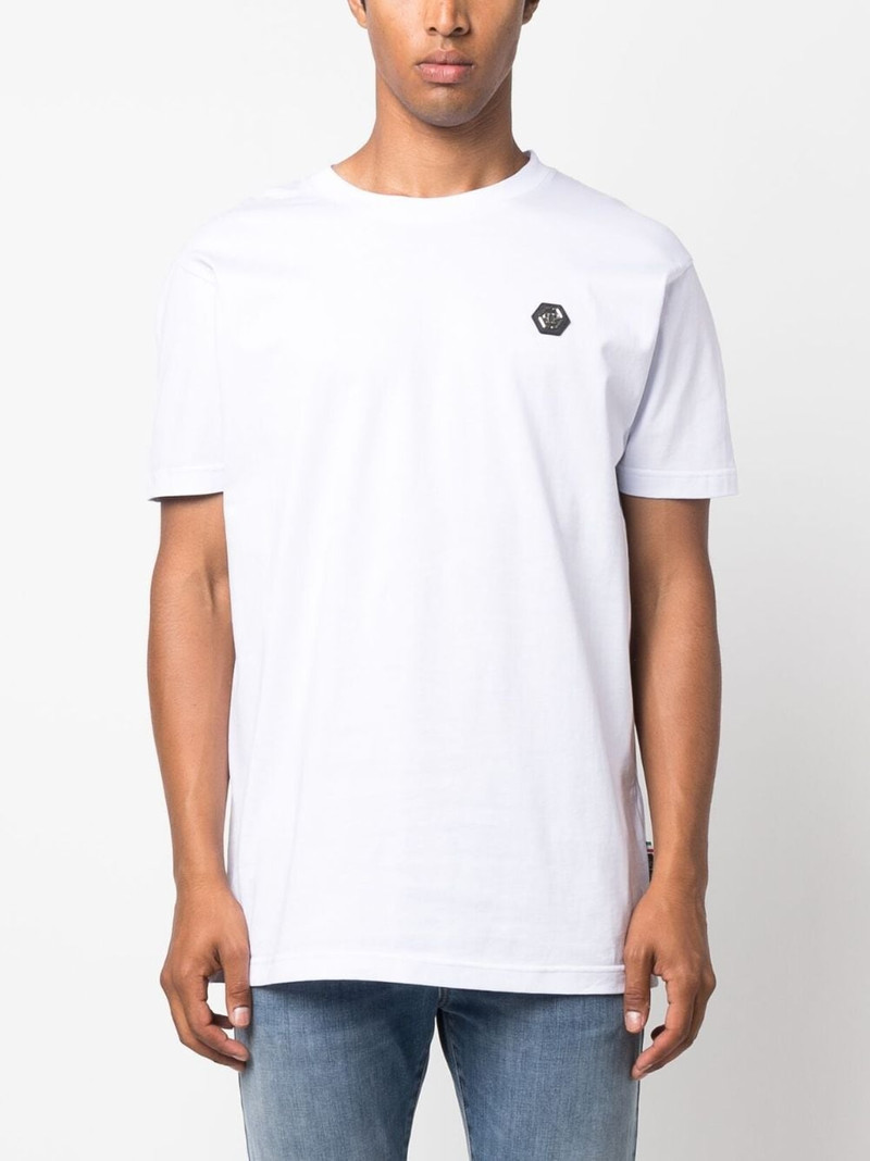 Skull&Bones-print cotton T-shirt 3