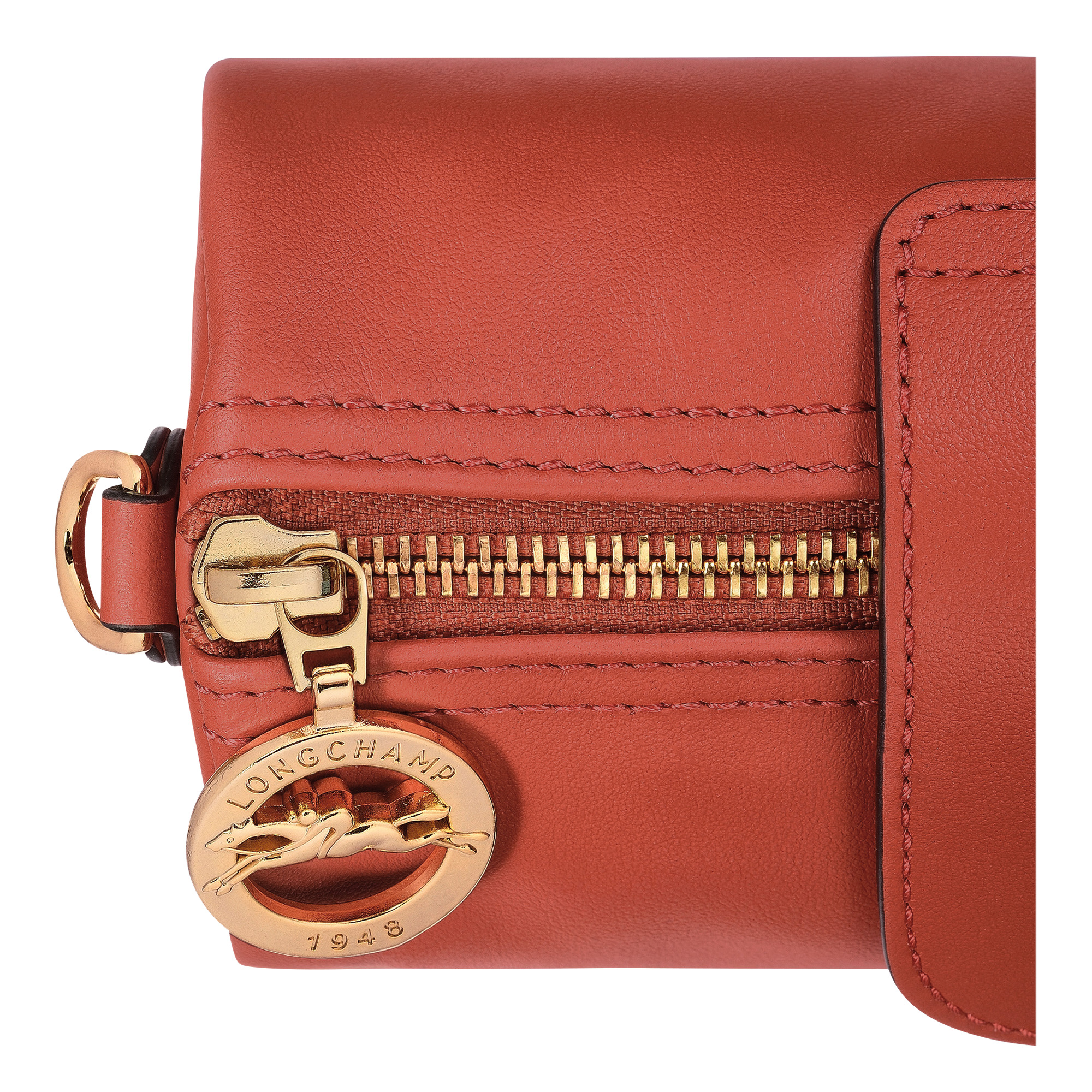 Le Pliage Xtra S Crossbody bag Sienna - Leather - 6