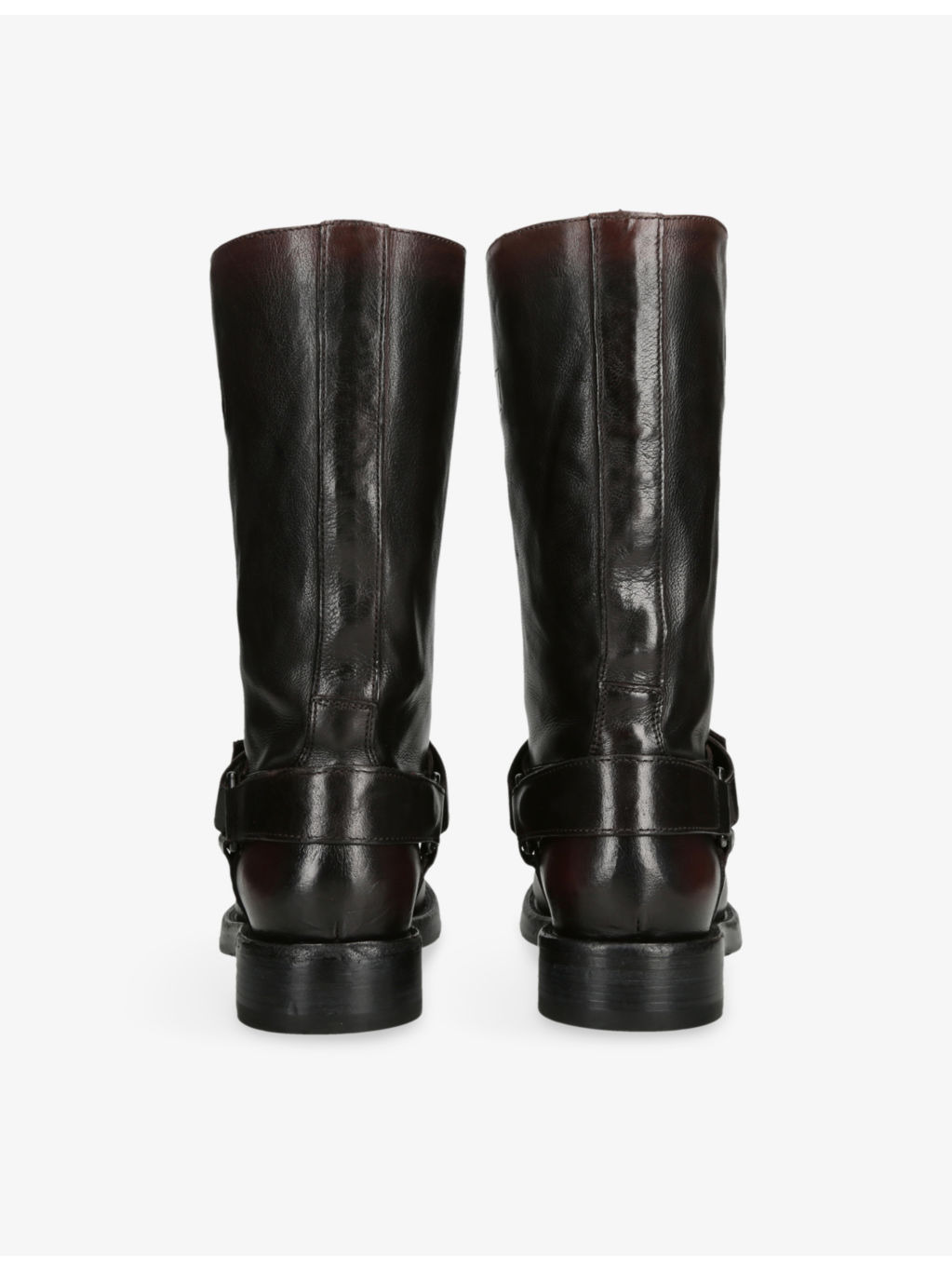 Beryl 010 Leather Calf-Length Boots - 4