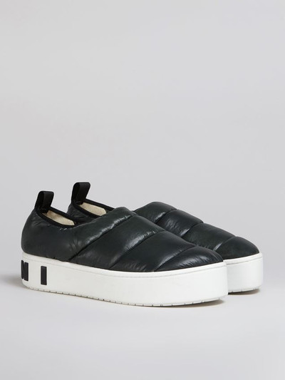 Marni PAW SLIP-ON SNEAKER IN QUILTED NYLON outlook