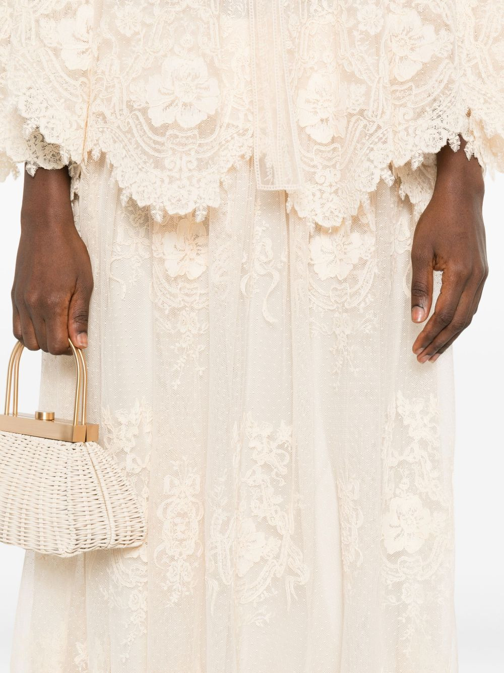 lace maxi skirt - 5