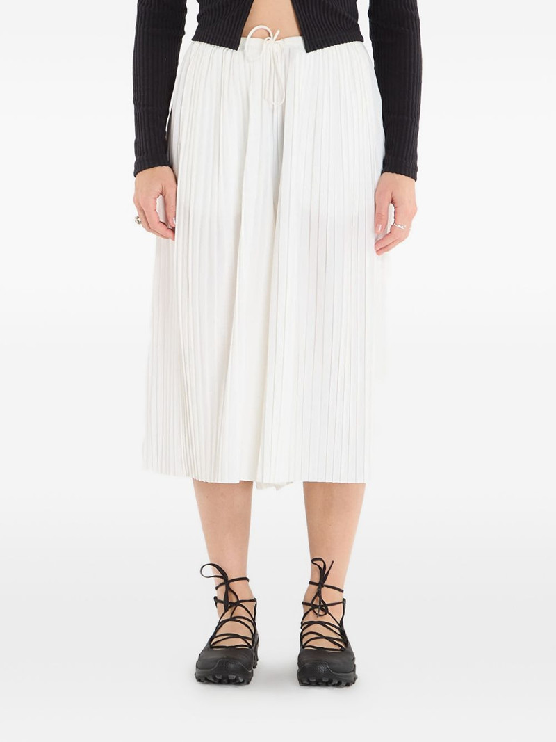 pleated drawstring trousers 1