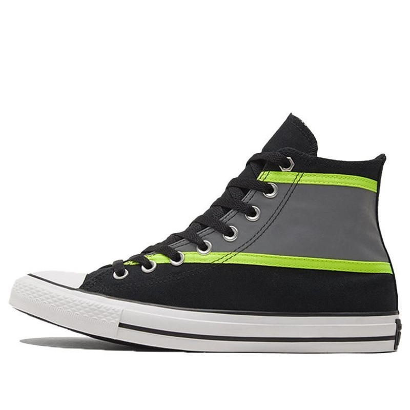 Converse Hi-Vis Chuck Taylor All Star 'Black Green Gray' 169451C - 1