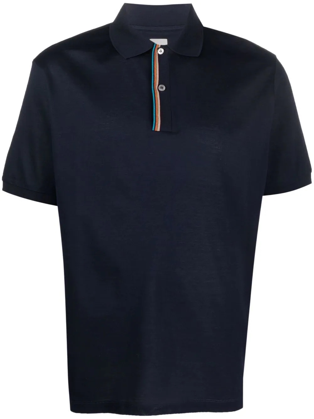 Signature Stripe-trim polo shirt - 1